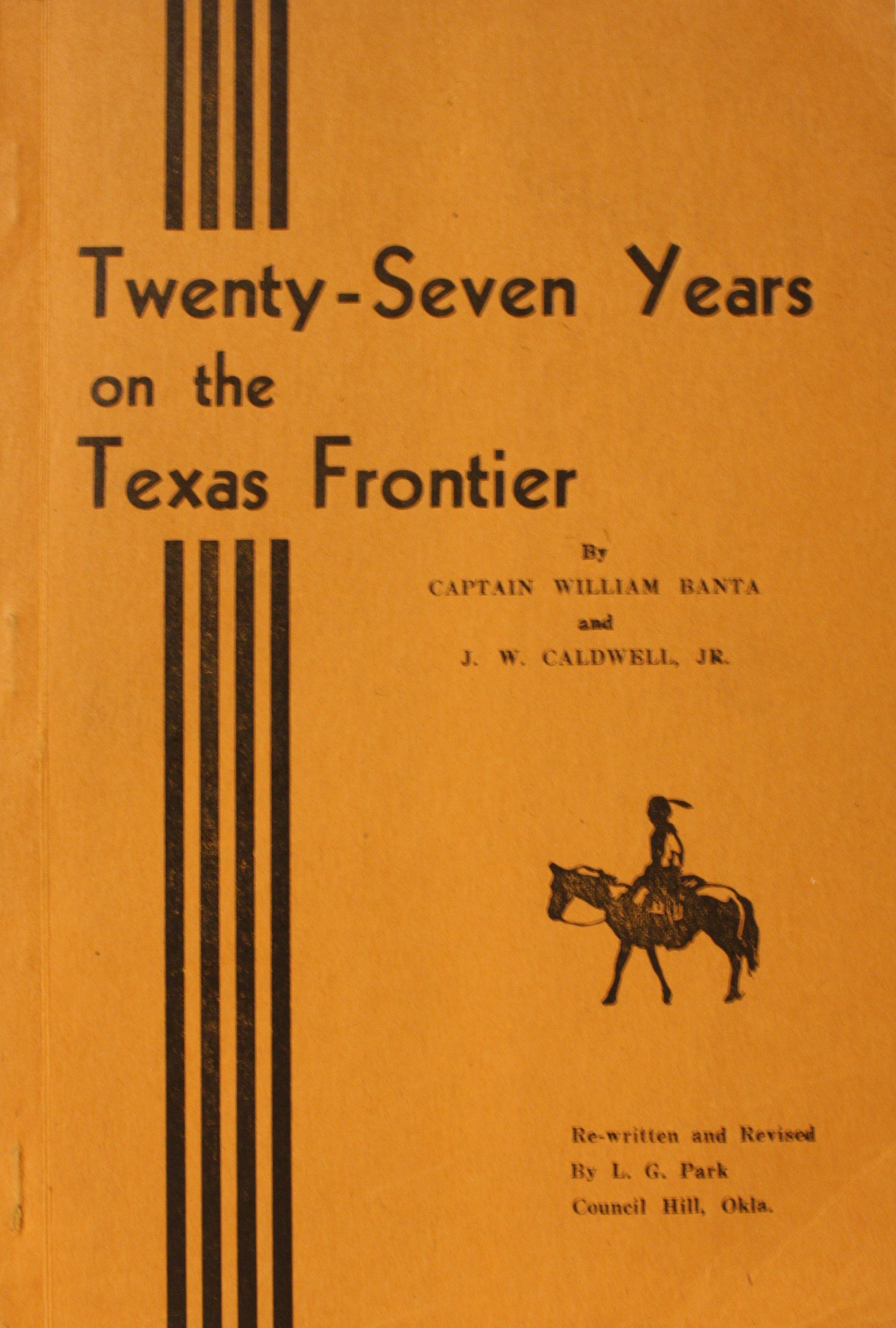 Image for Twenty Seven Years on the Texas Frontier