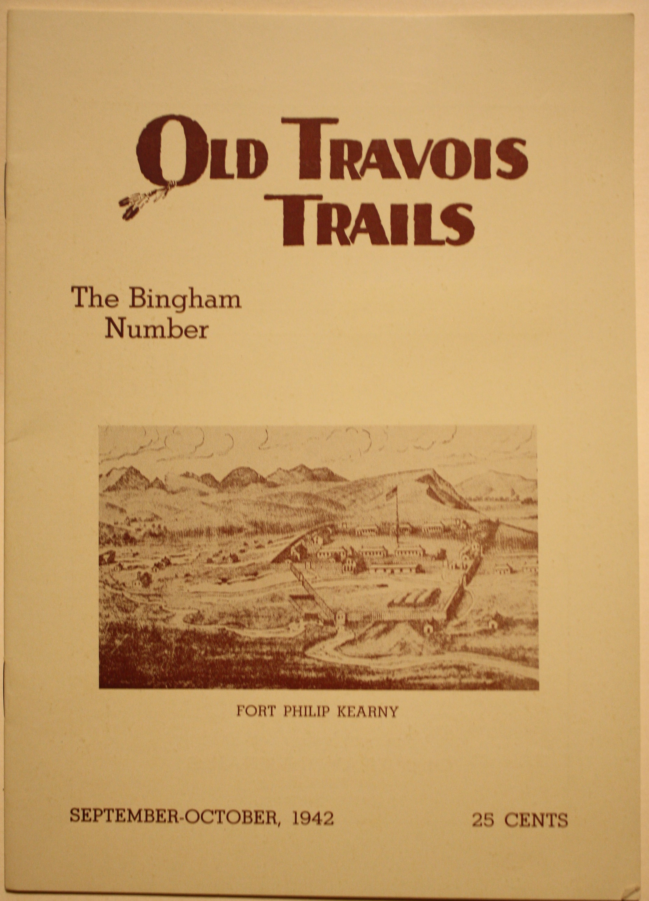 Old Travois Trails Wagon Box Number May June 1942 Volume III Number 1