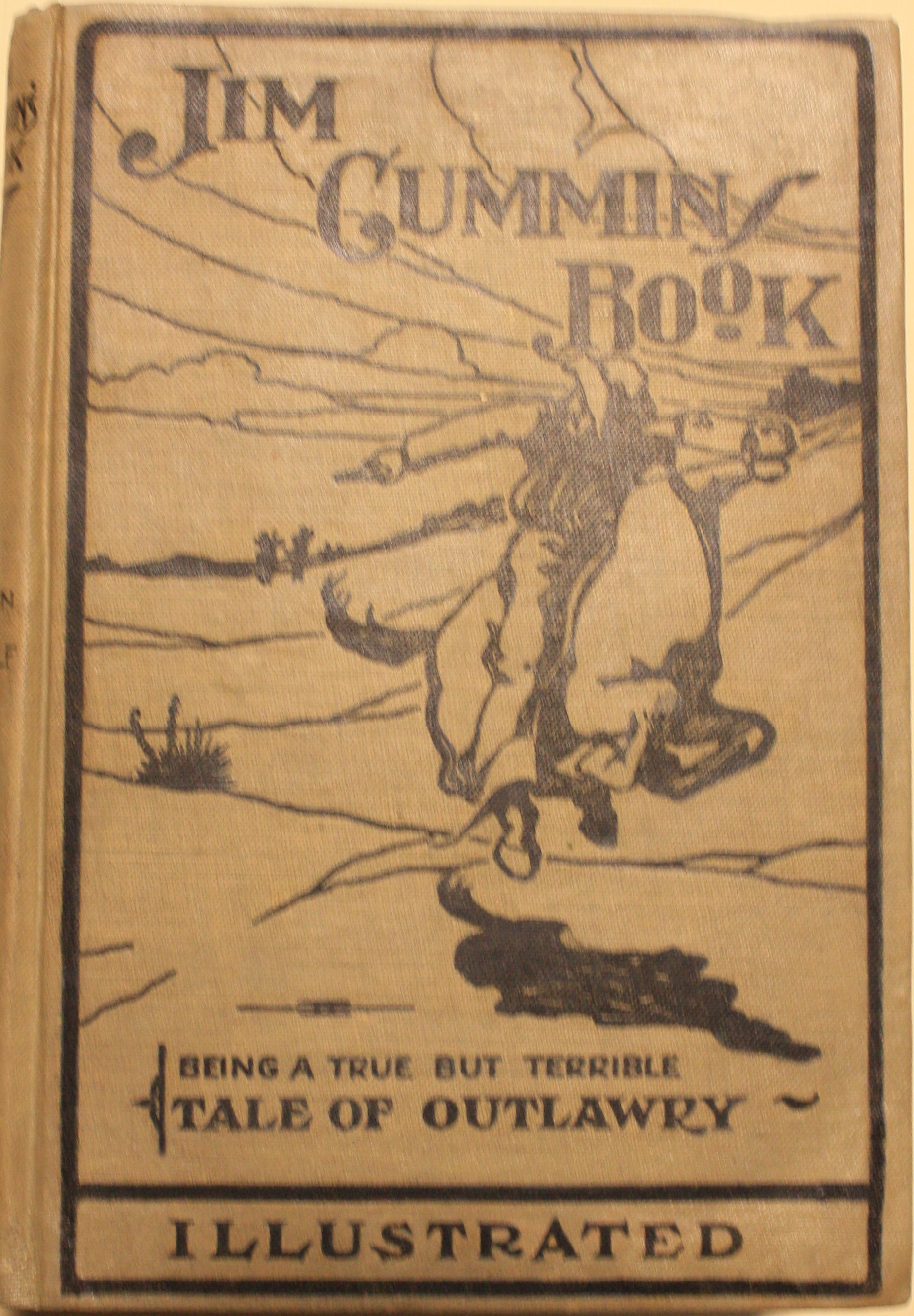Jim Cummins Book Written by Himself The Life Story of the James and Younger Gang and Their Comrades, Including the Operation of Quantrell's Guerrillas by One Who Rode With Them A True But Terrible Tale of Outlawry Illustrated