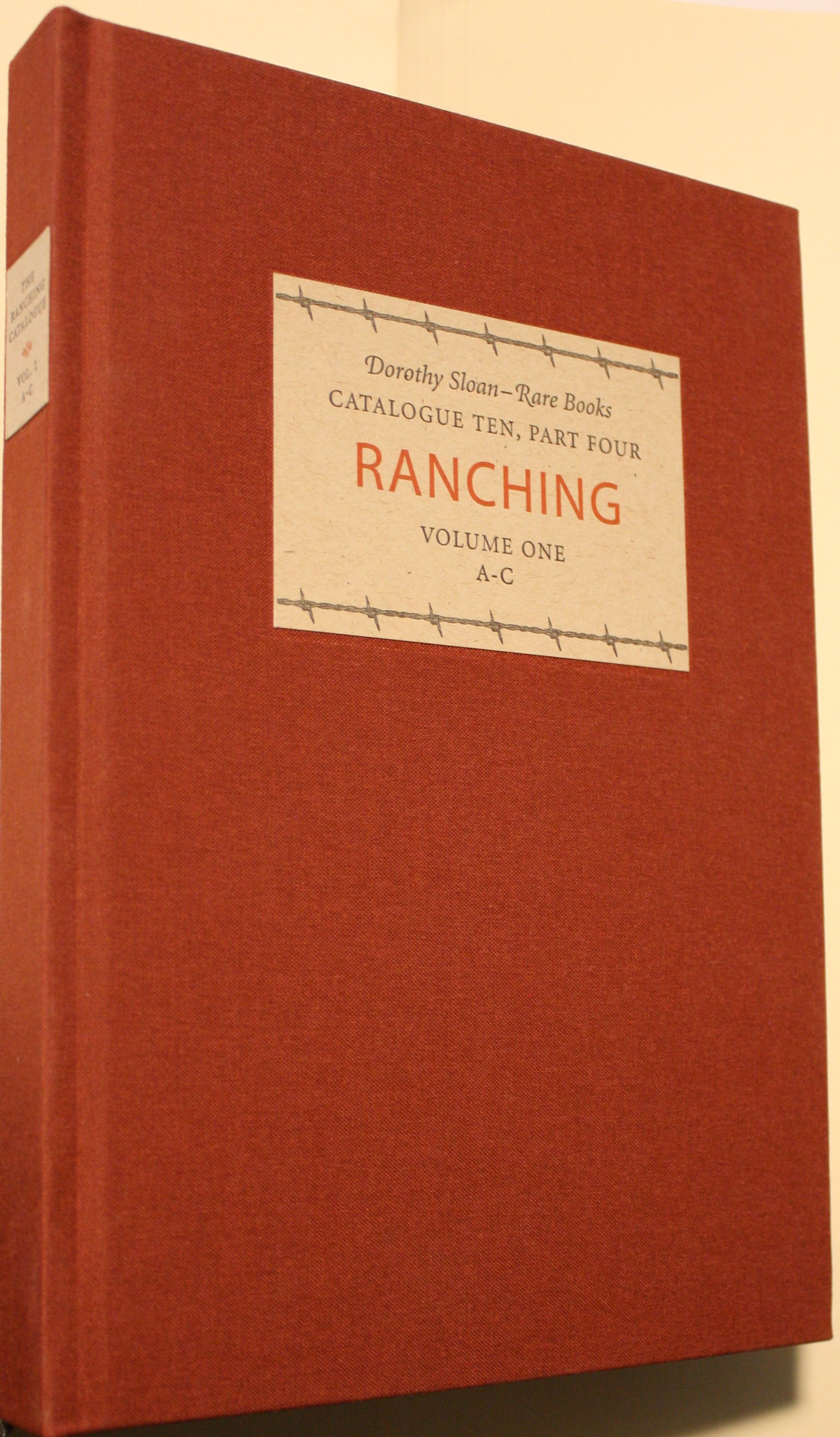 The Ranching Catalogue Volume One A-C