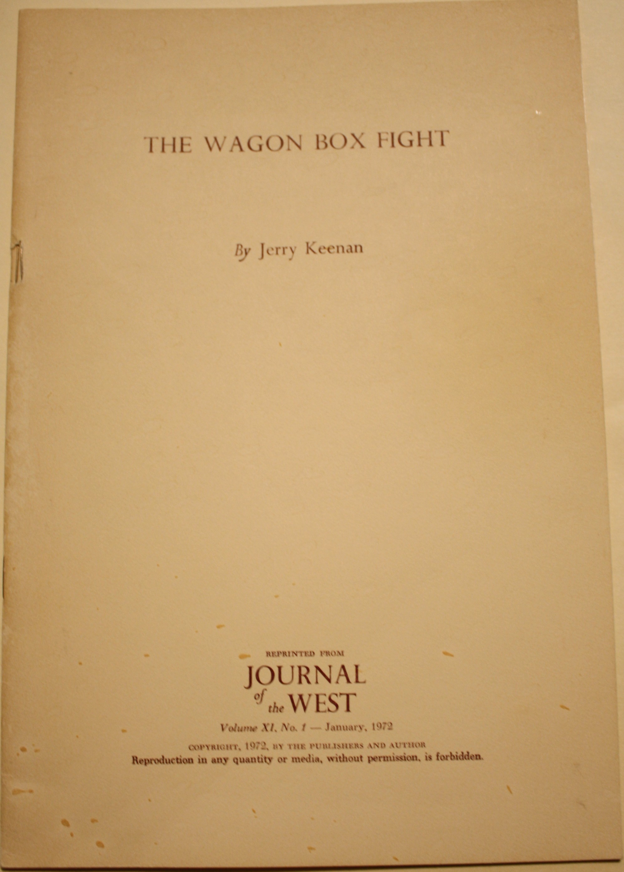 The Wagon Box Fight