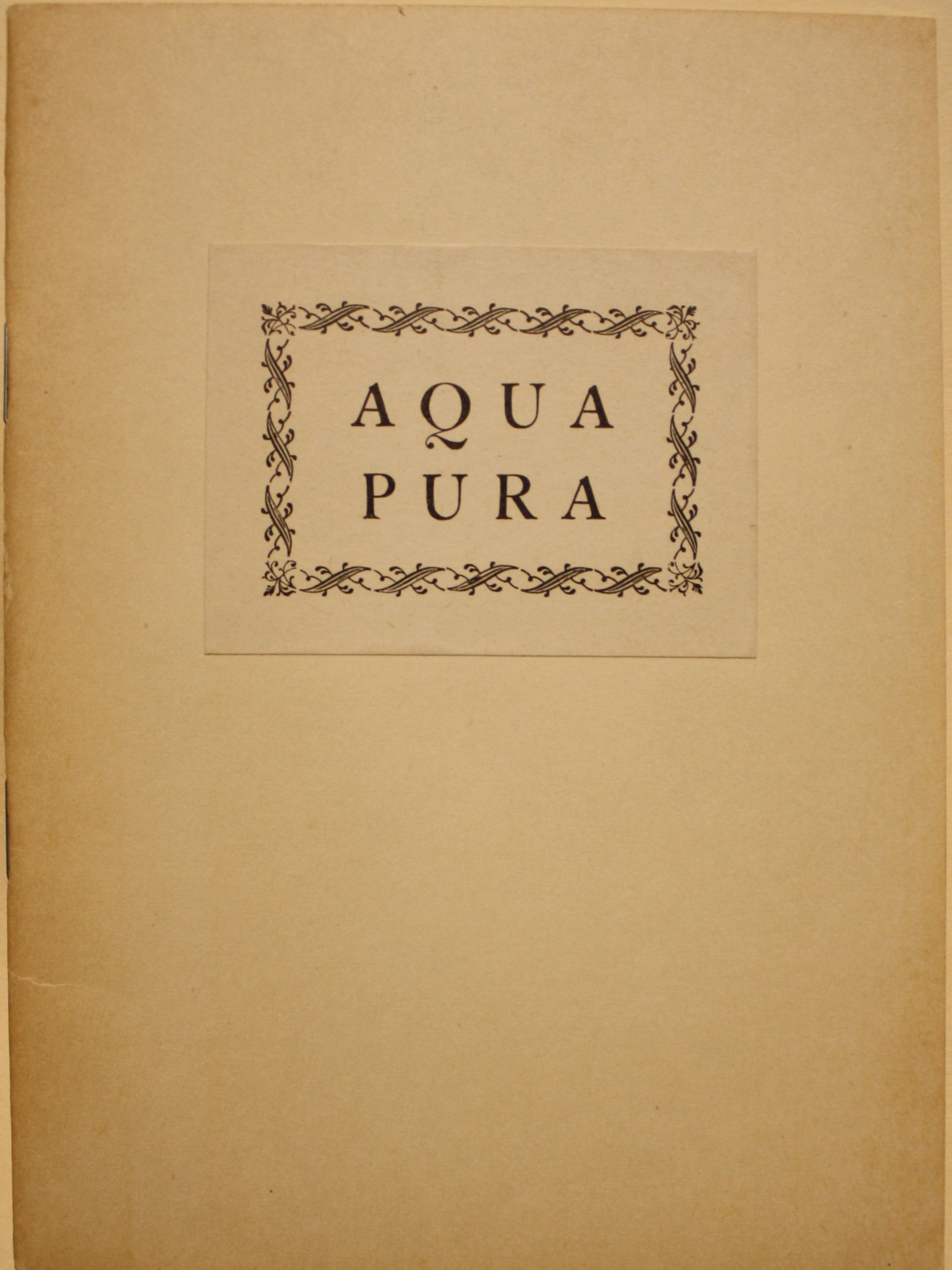 The Story Of Aqua Pura
