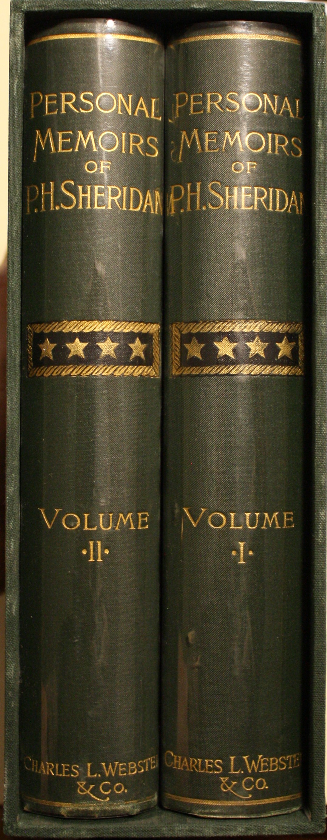 Personal Memoirs of P.H. Sheridan. General United States Army.