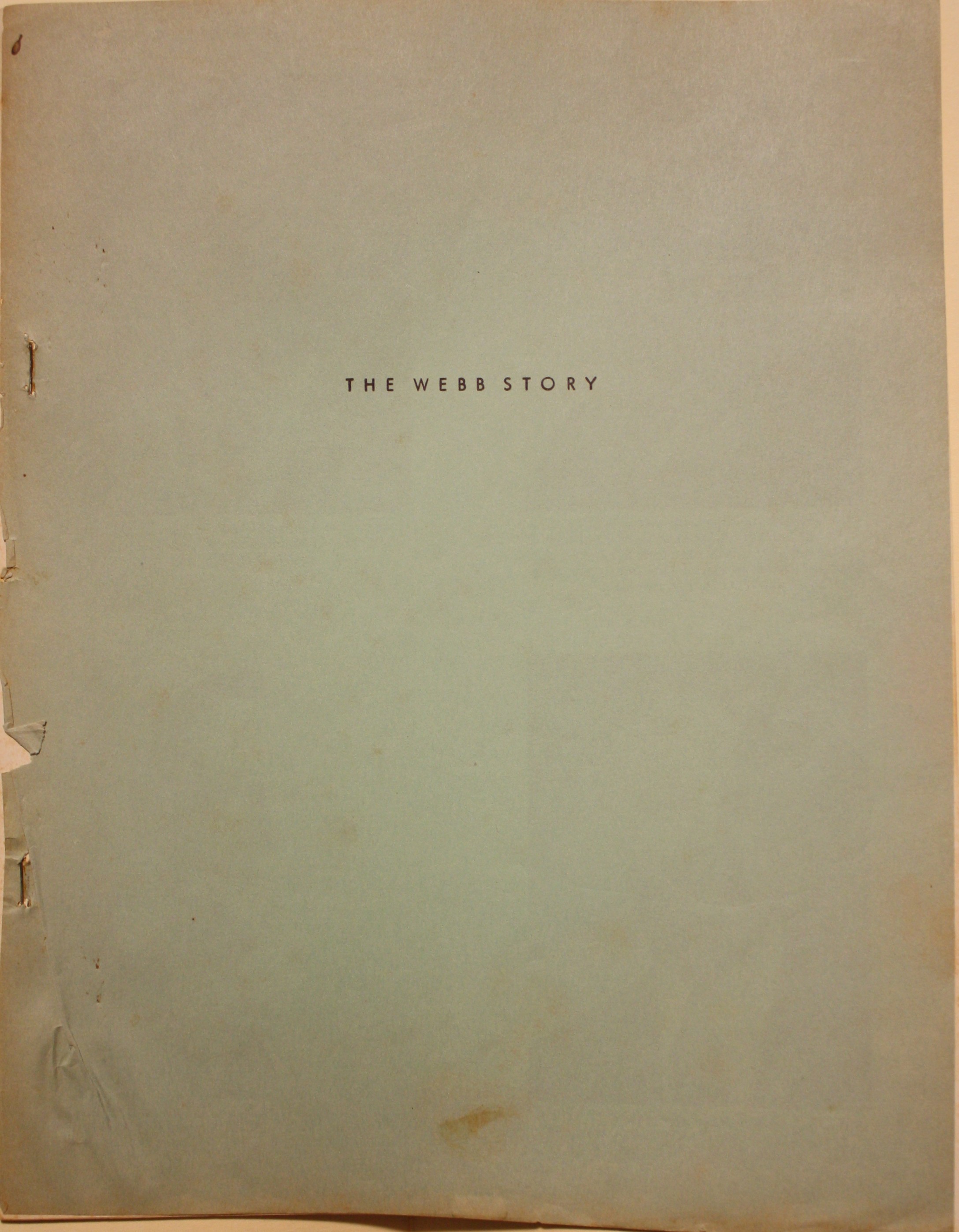 The Webb Story