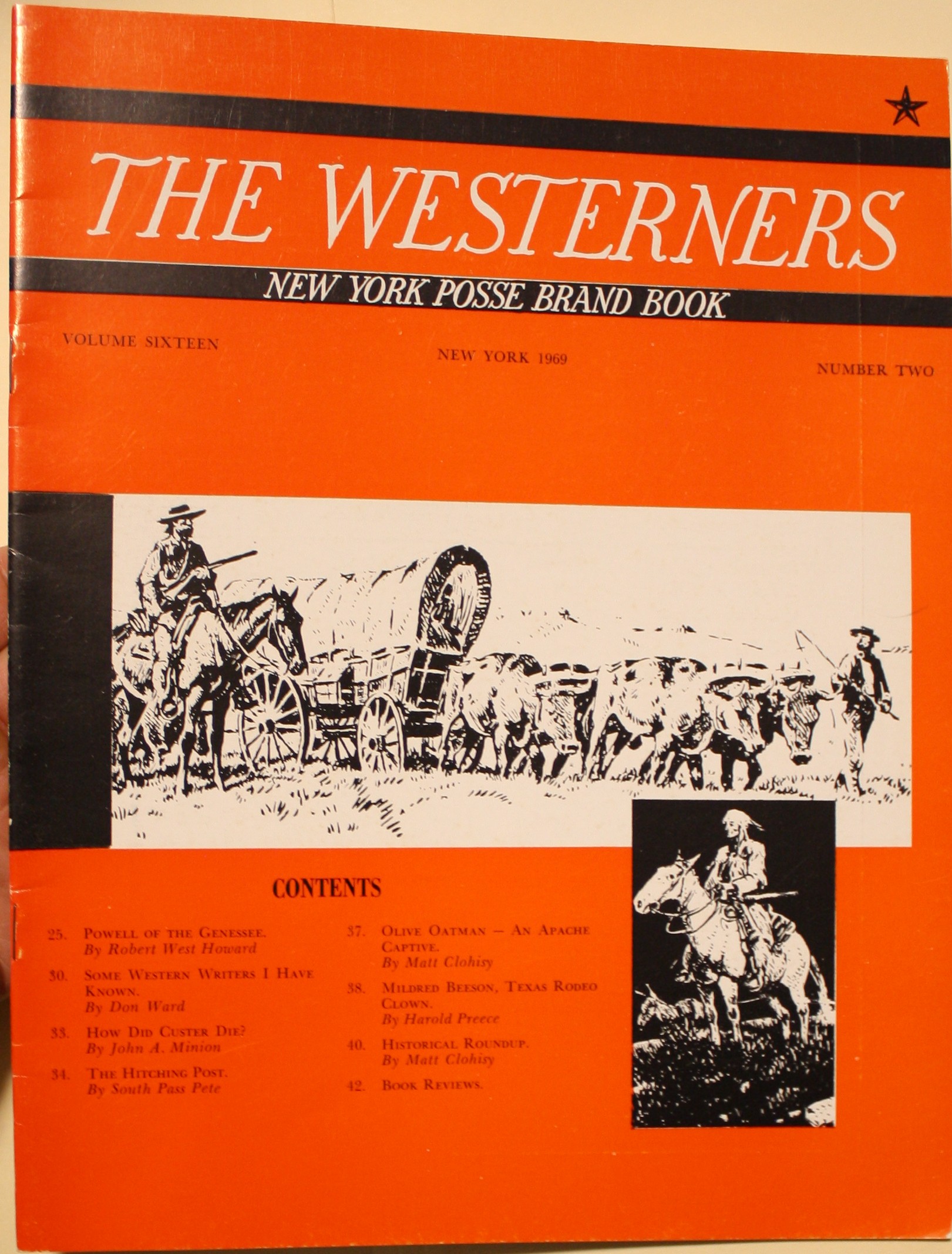 How Did Custer Die as contained in The Westerners New York Posse Brand Book Vol. 16. No. 2.